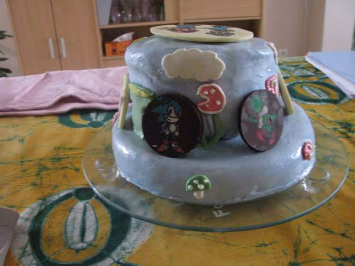 Gateau mario bros5