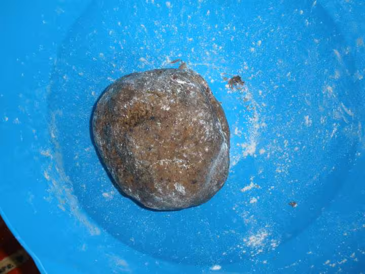 Boules au chocolat preparation
