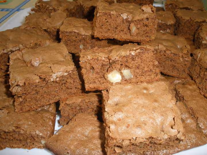 Brownies apres cuisson