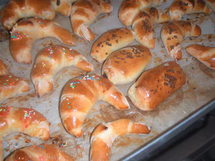 Croissants aux chocolat