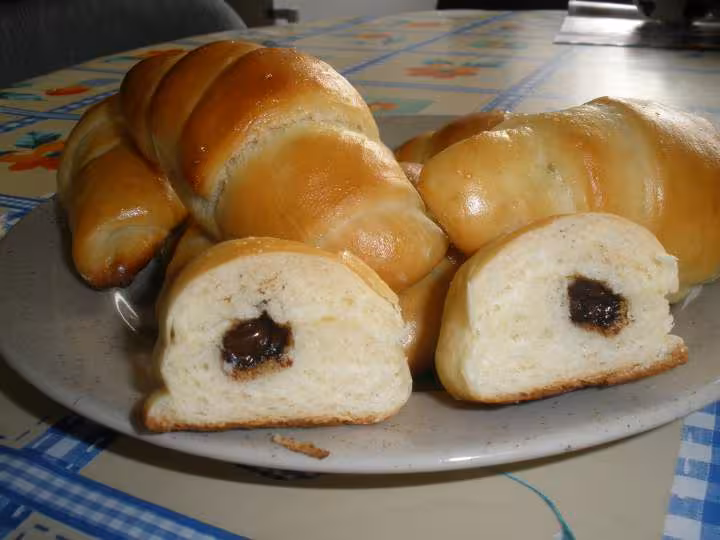 Croissants aux chocolat