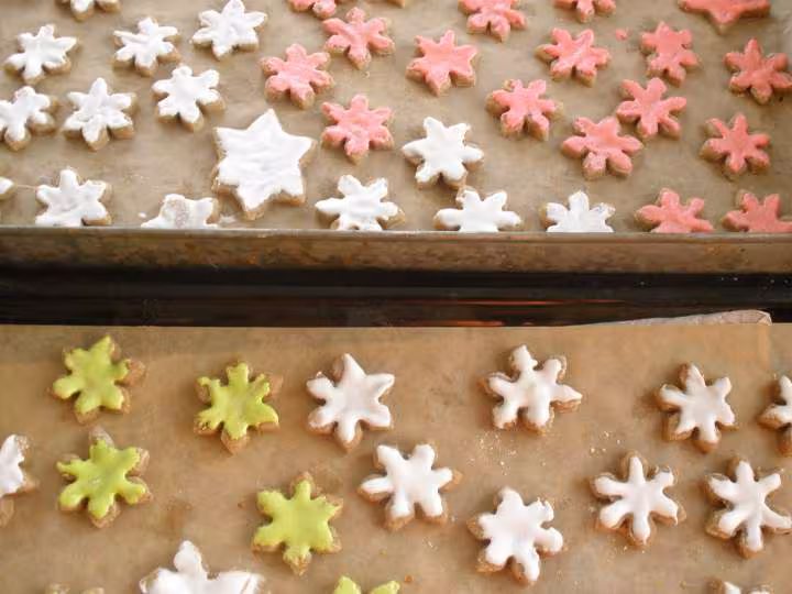 Etoiles de noel a la canelle