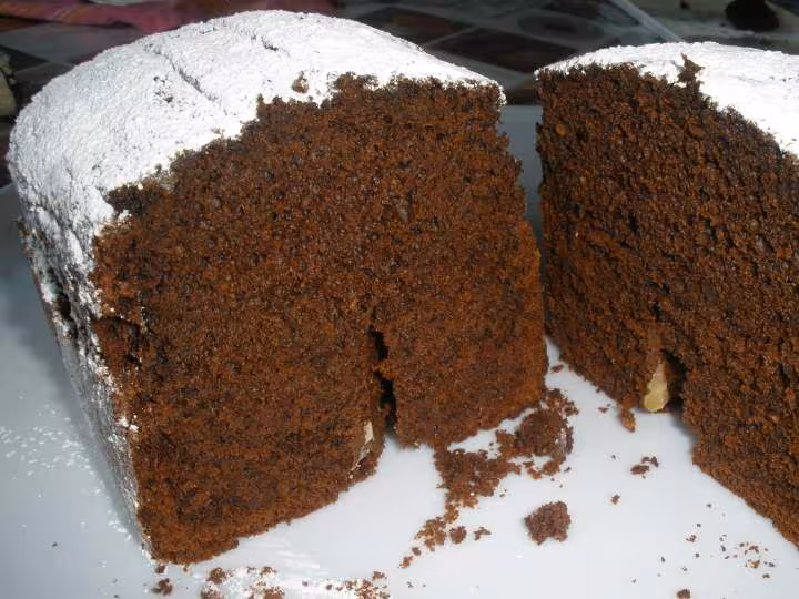Gateau au chocolat map coupe