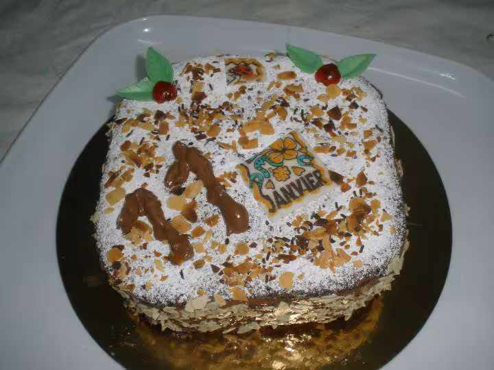Gateau d anniversaire 11 01 2010