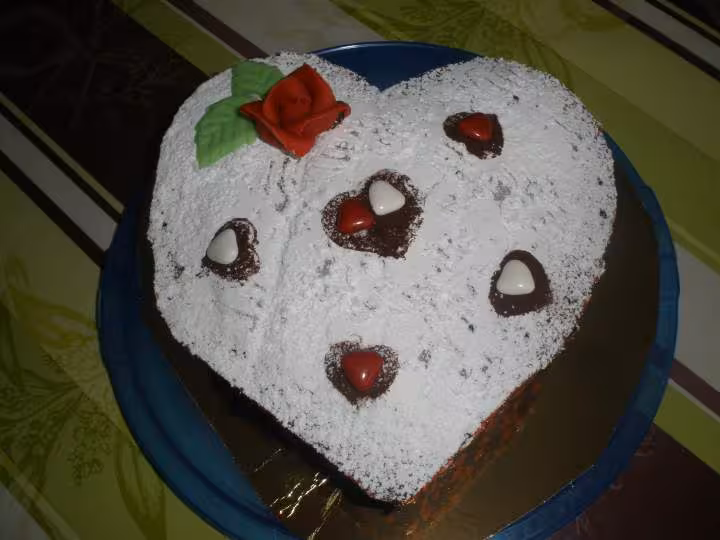 Gateau de la st valentin