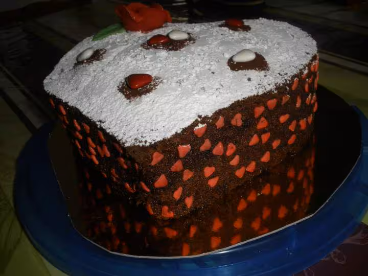 Gateau de la st valentin 1