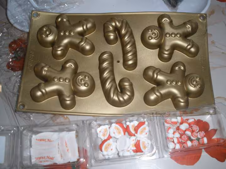 Mes achats pour mes futurs chocolats de noel