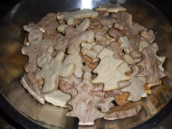 Mes sables de noel apres cuisson 2