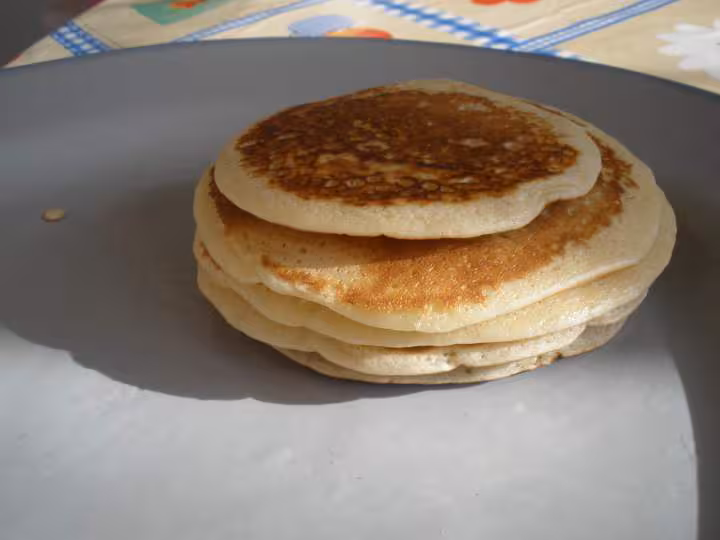 Pancakes apres cuisson