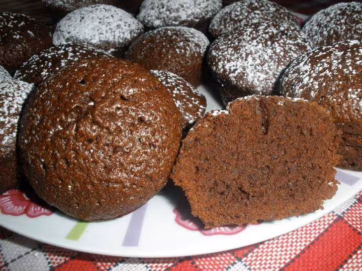 Petits moelleux au chocolat noir 2