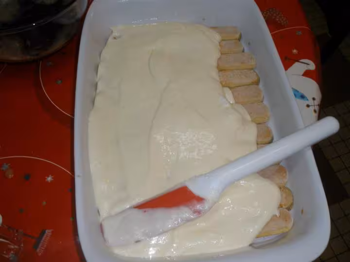 Tiramisu preparation