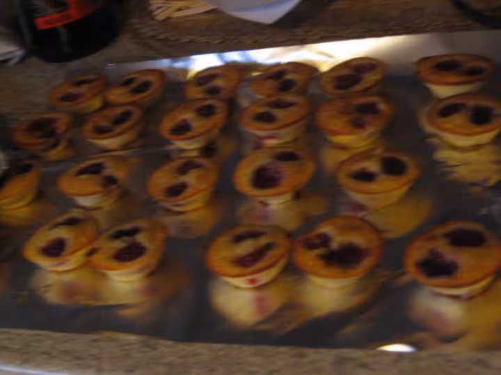Mini clafoutis