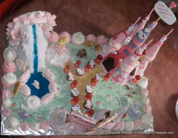 Gateau chateau princesse