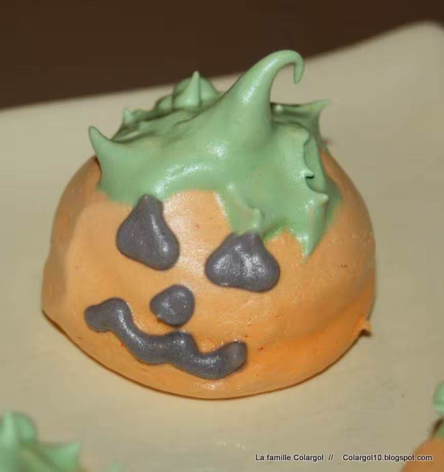 Meringue citrouille