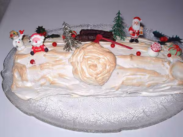 Buche noel framboise