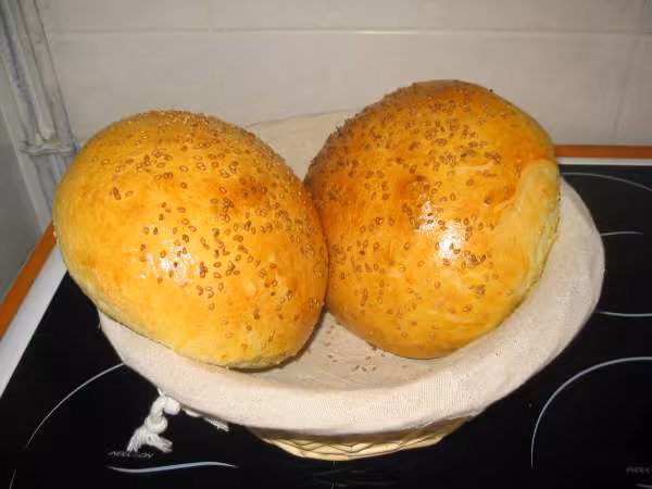 Khoubz edar koucha ou pain maison algerien selon la recette de koukou