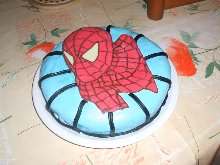 Gateau spiderman