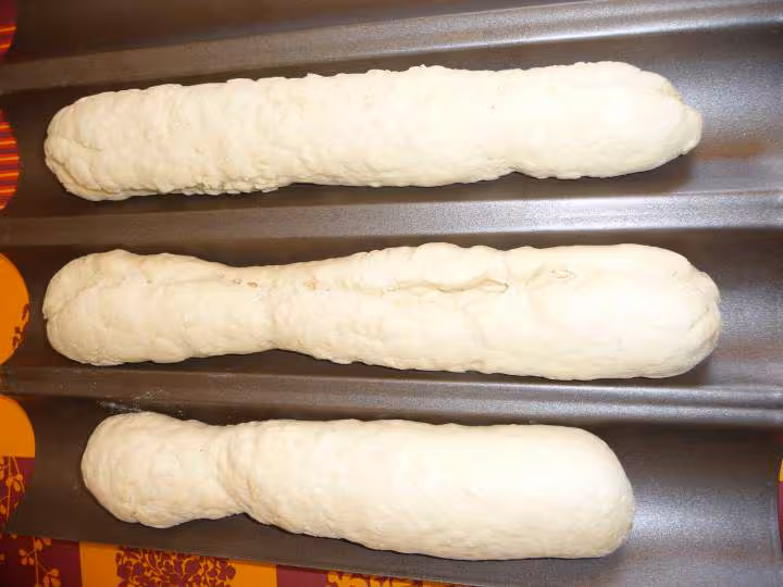 Baguettes apres la levee