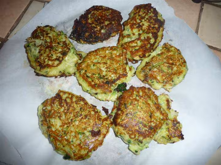 Blinis de courgettes