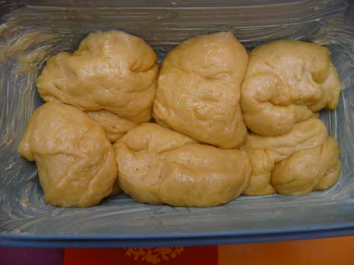 Brioche dans moule avant levee