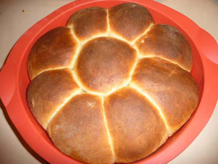 Brioche sans beurre sortie du four