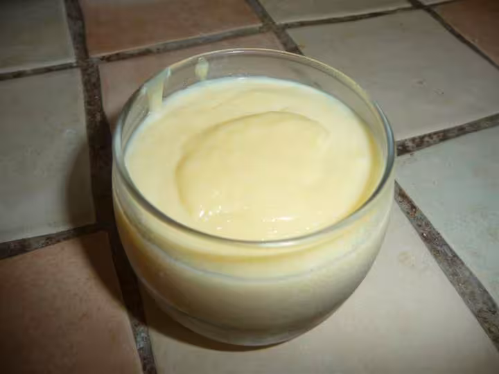 Creme chocolat blanc dans cc