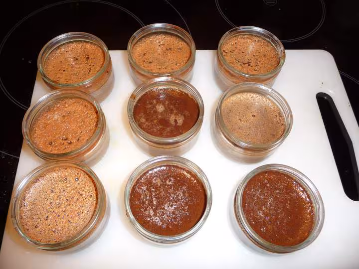 Ma premiere creme au chocolat