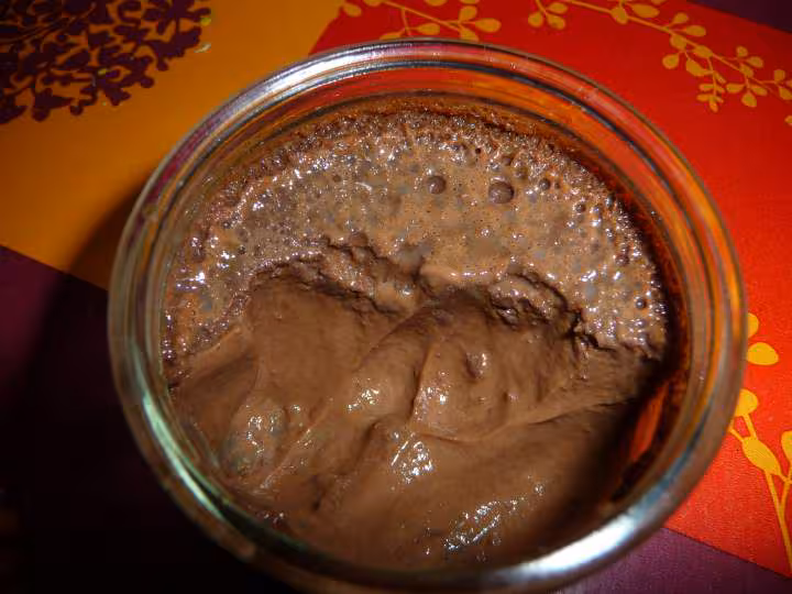 P tit pot au chocolat laitiere