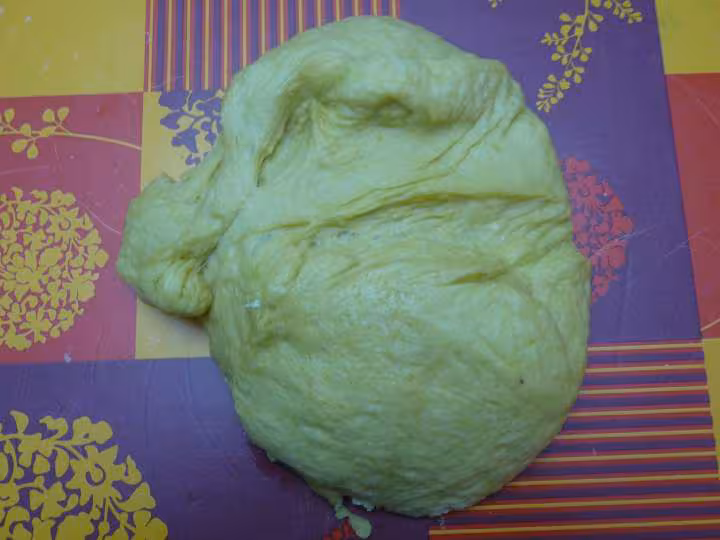 Pate brioche avant faconnage