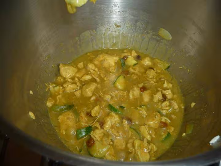 Poulet au curry