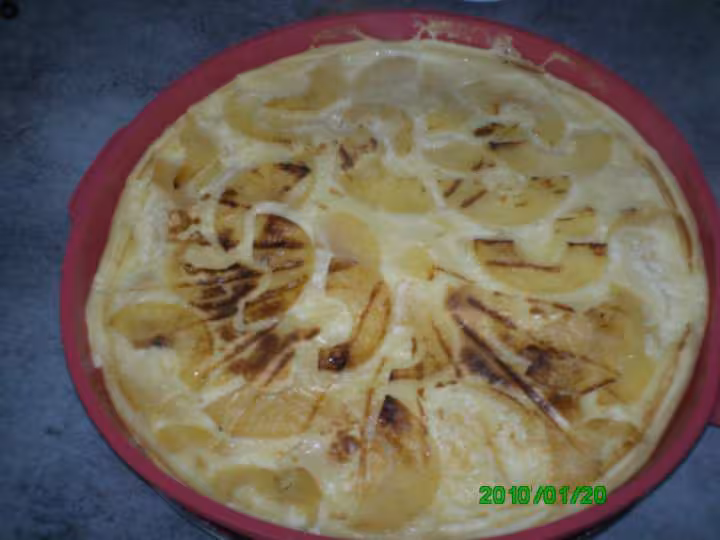 Flan aux pommes