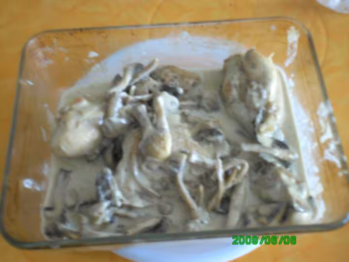 Poule champignon1 au delicook