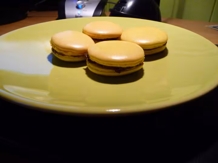 Maccarons jaunes