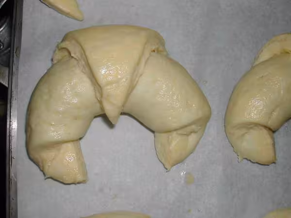 Croissant en levee