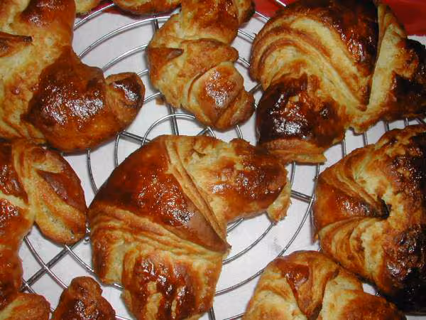 Croissants tout chaud