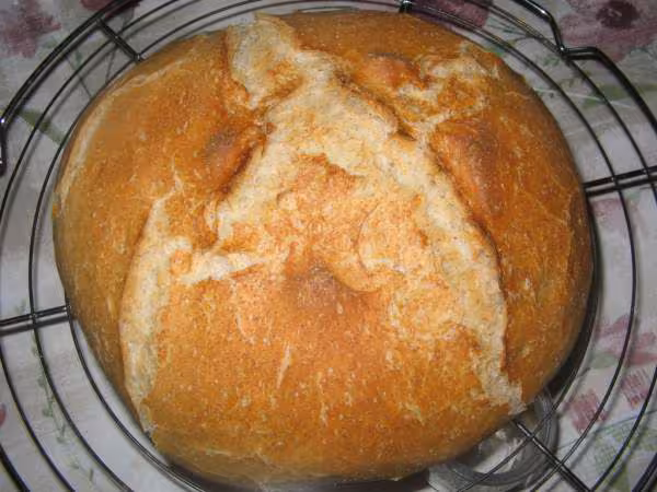 Miche au levain liquide