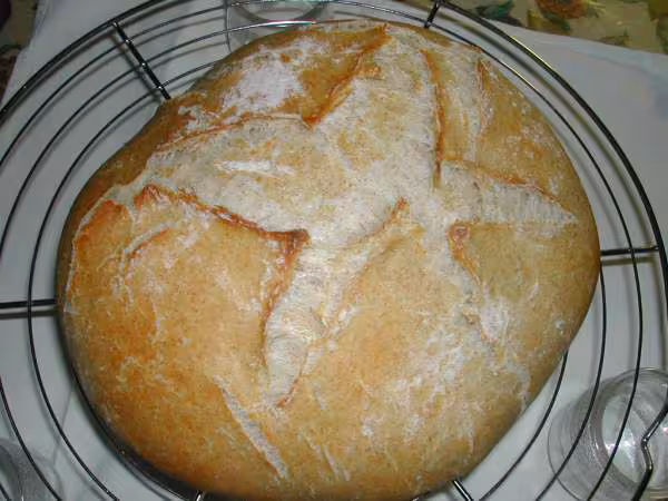Miche de campagne en cocotte