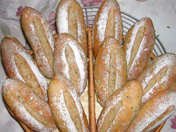 Pain cereales au levain liquide