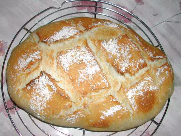 Pain poolish au levain