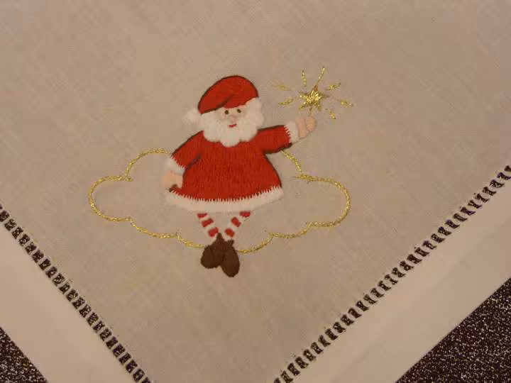 Serviette de noel