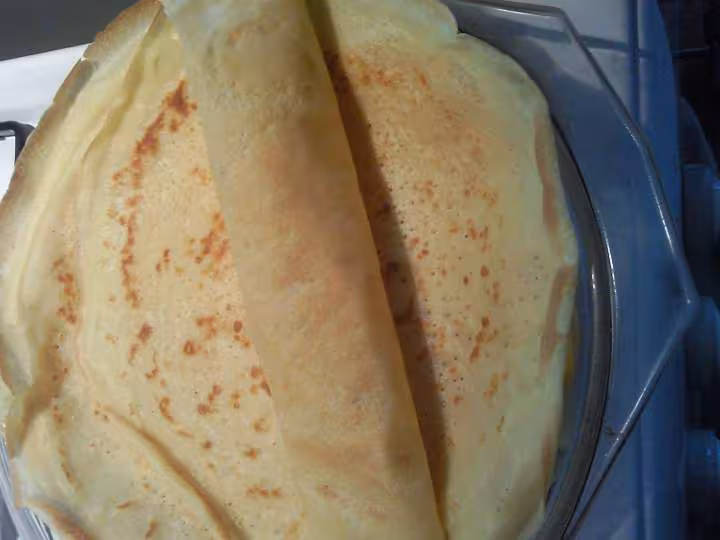 Crepe aux chocolats et noisettes