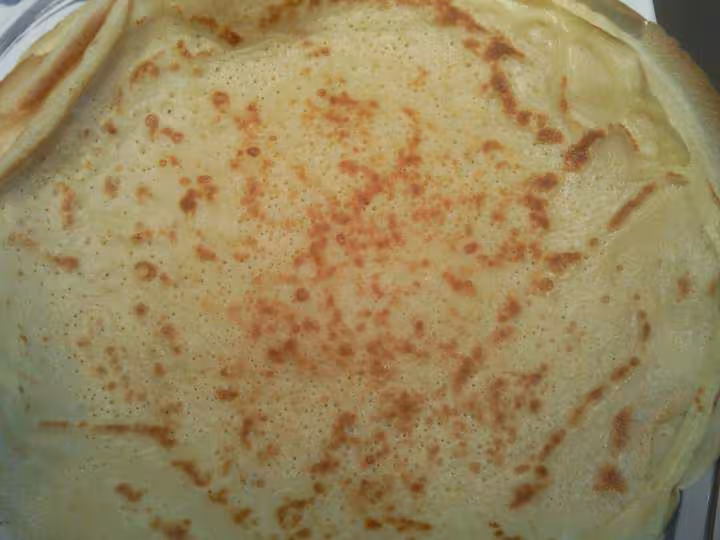 Crepe aux chocolats et noisettes