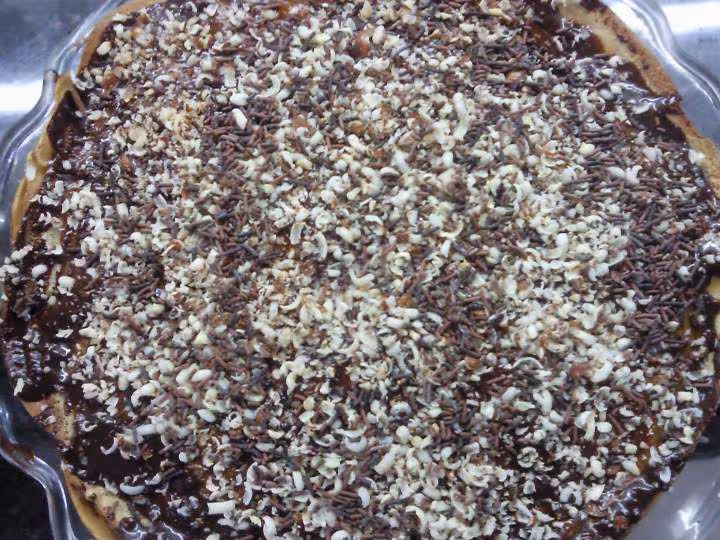 Crepe aux chocolats et noisettes