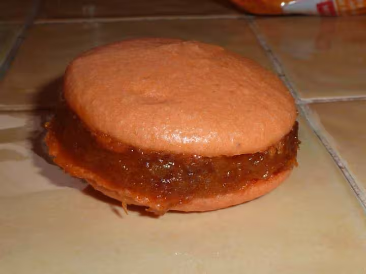 1er macaron a l abricot