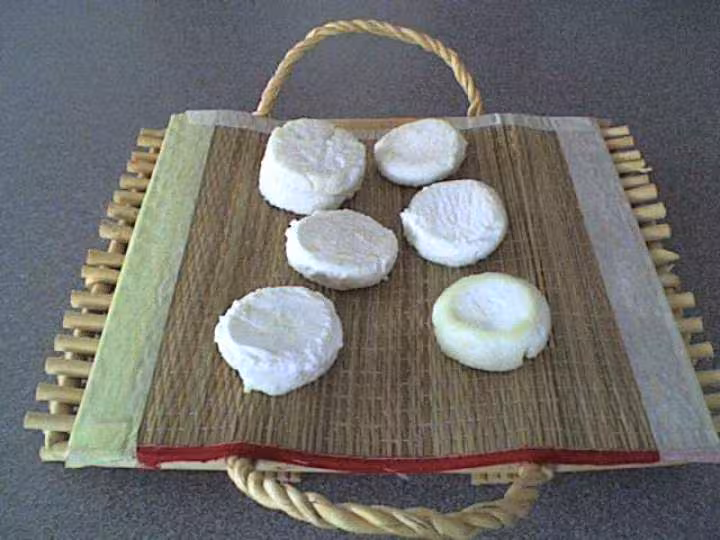 Fromages de chevre sechage