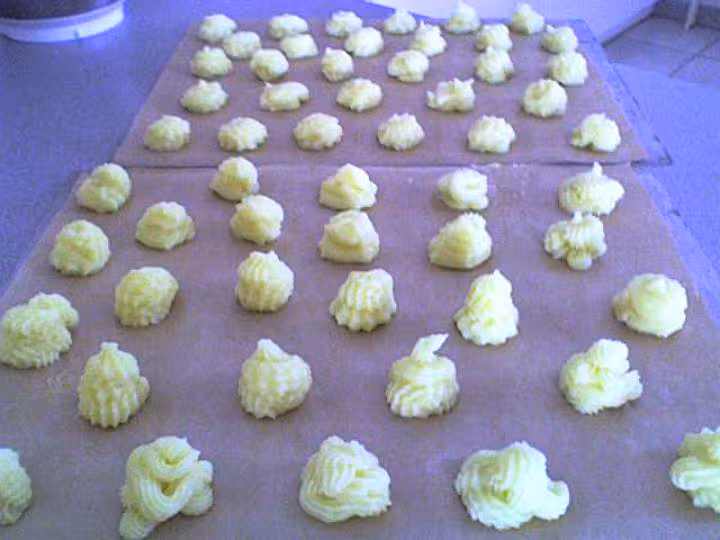Pommes duchesses a cuire