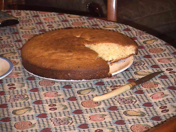 Gateau moelleux de chiccamart