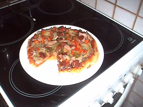 Pizza a la poele