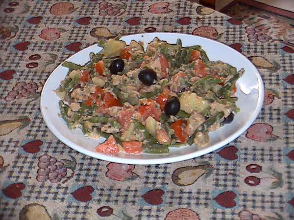 Salade nicoise rapide
