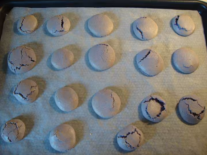 Macarons fissures